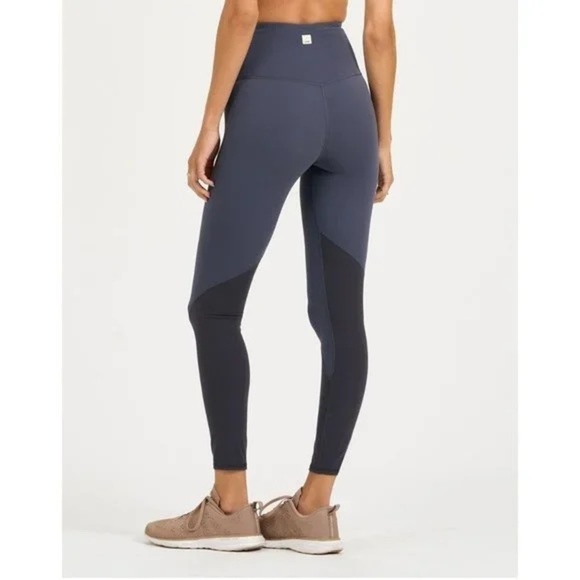 Vuori Colorblock Studio Legging Light Azure Blue/grey size xs/s - Picture 1 of 6